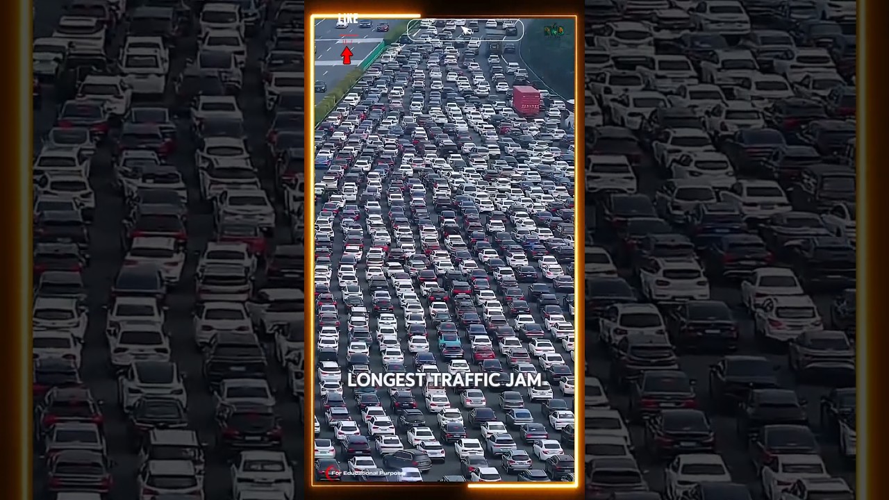 The Longest Traffic Jam in History Lasted 12 Days