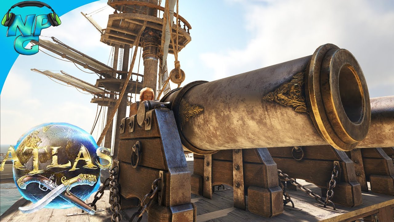ATLAS - Simple Base Destroyer Brig Design and the Science of Cannons VS Structures! E33