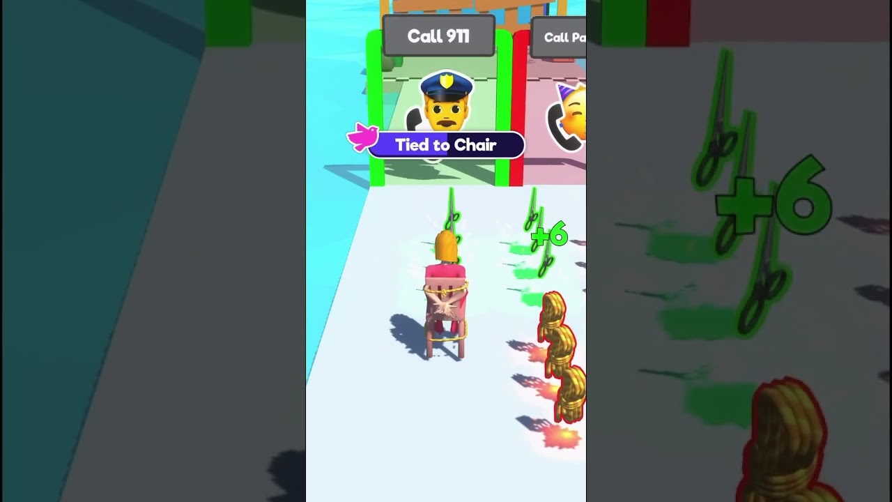 3D GameTie Cut Lvl 1 #gameplay #3dgames #iosgameplay #androidgames #game #androidiosgameplays