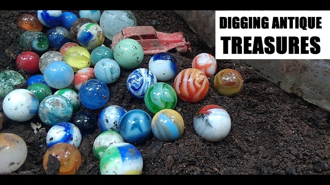 Trash Picking An Old Dump - Digging Antique Toy Marbles - Ohio History Channel