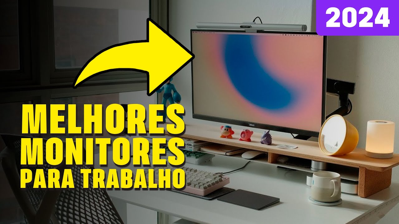 TOP 5 Melhores Monitores Para Trabalho | Melhores Monitores Custo Benefício 2024
