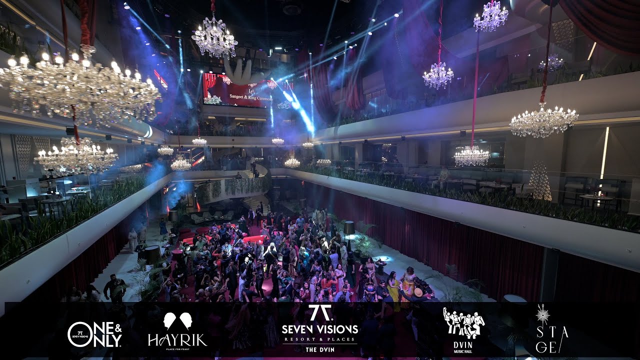 Grand Indian Wedding at Seven Visions, The Dvin