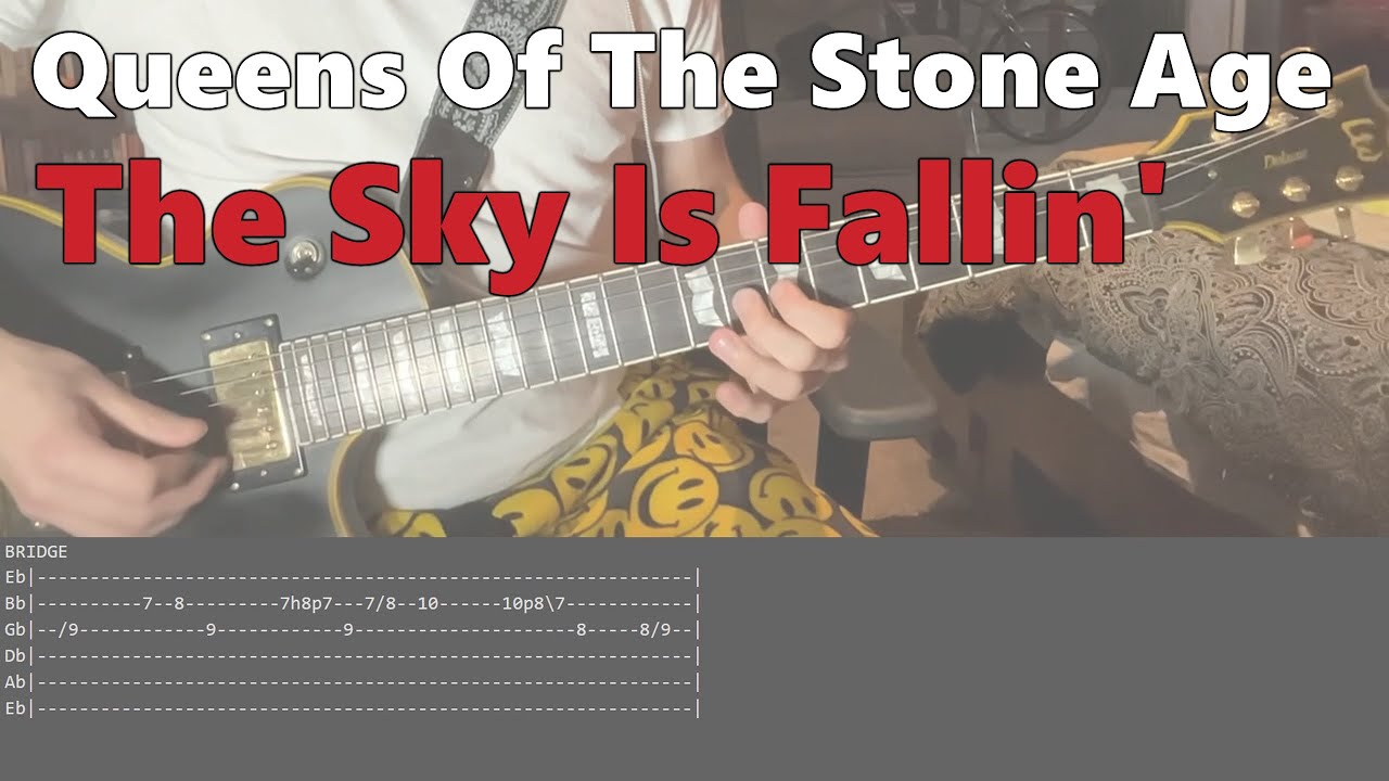 Queens Of The Stone Age - The Sky Is Fallin' :: GUITAR TAB & COVER