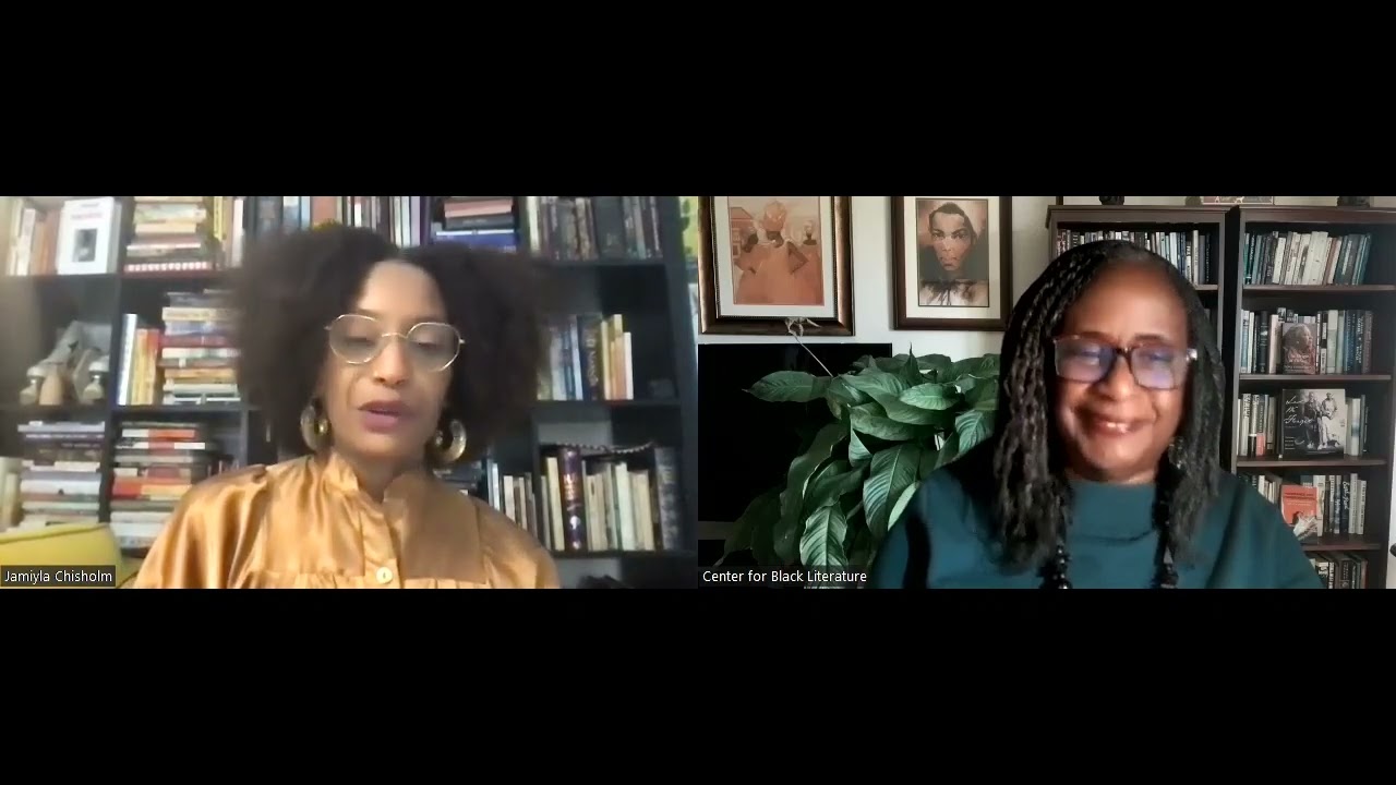 Jamiyla Chisholm on #WritersonWriting with Dr. Brenda M. Greene (#Center4BlackLit)