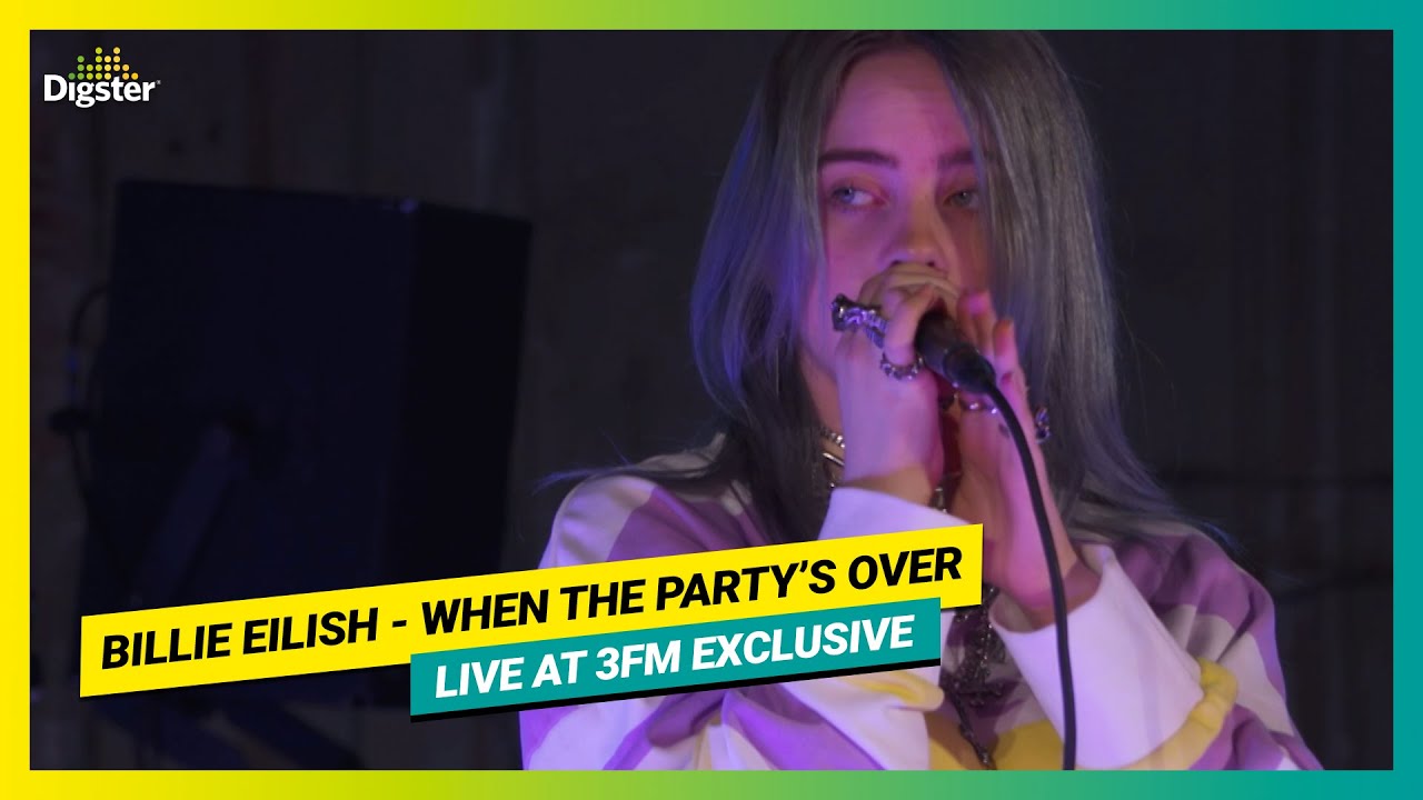 Billie Eilish - when the party's over | Live at 3FM Exclusive