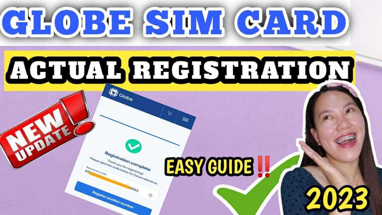 How to EASILY REGISTER GLOBE SIM| Latest Update
