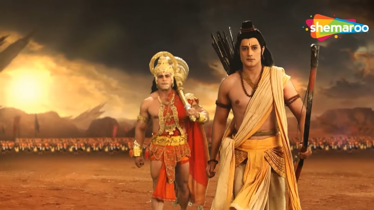 युद्ध से पहले प्रभु राम को प्राप्त हुआ सूर्यदेव का आशिर्वाद | Sankat Mochan Mahabali Hanumaan 482