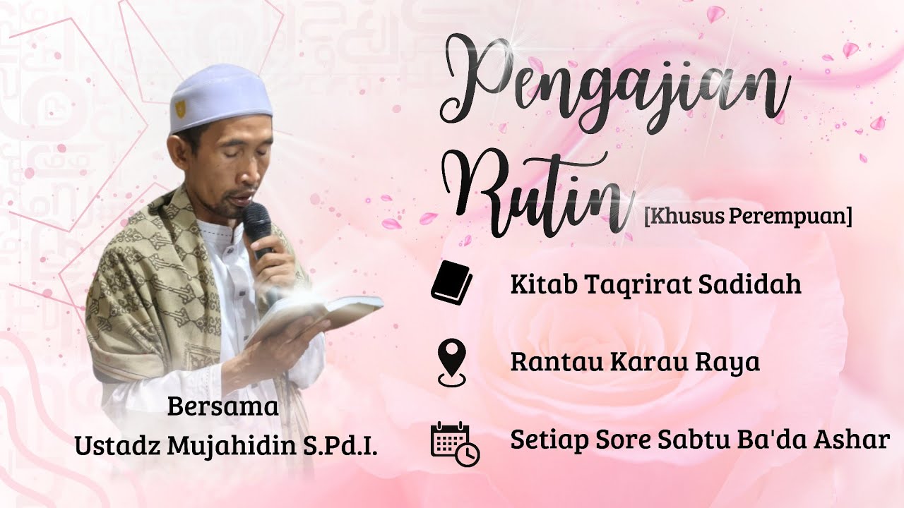 Majelis Rutinan Sabtu Sore 18 Januari 2026