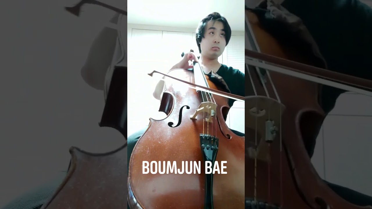 cello 배범준 과제Beethoven Egmont Overture Op.84