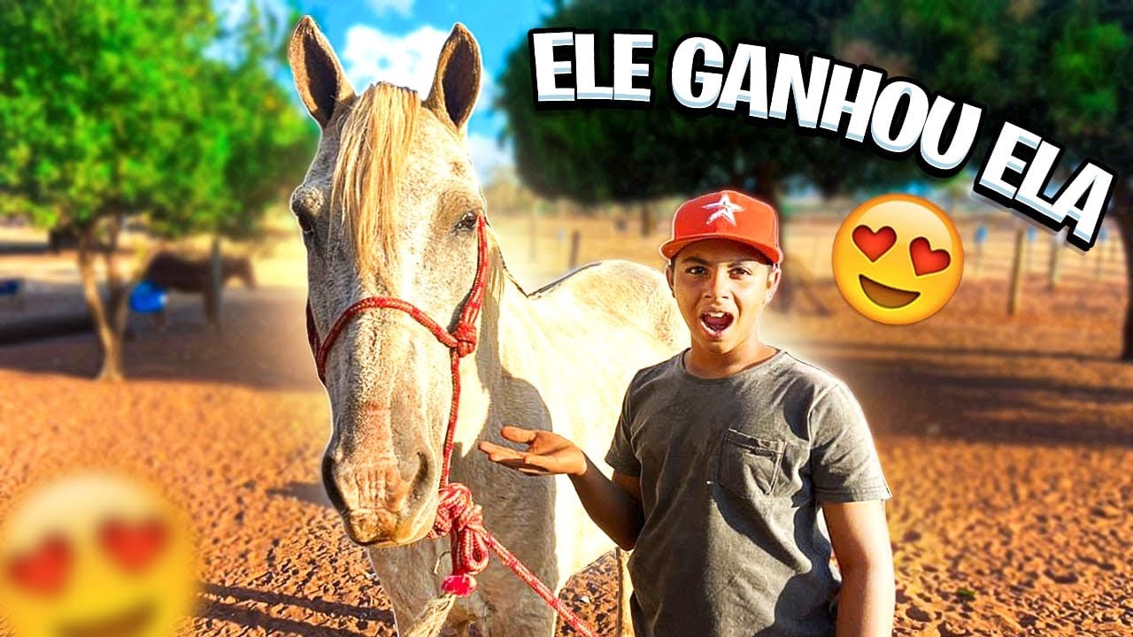 ZÉ DA PECUÁRIA GANHOU UMA ÉGUA