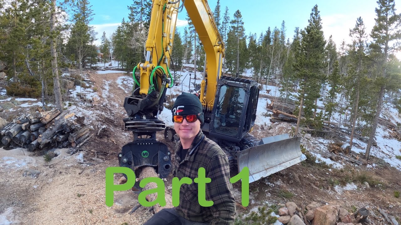 Part 1 Snapping trees with tiltrotator and grapple