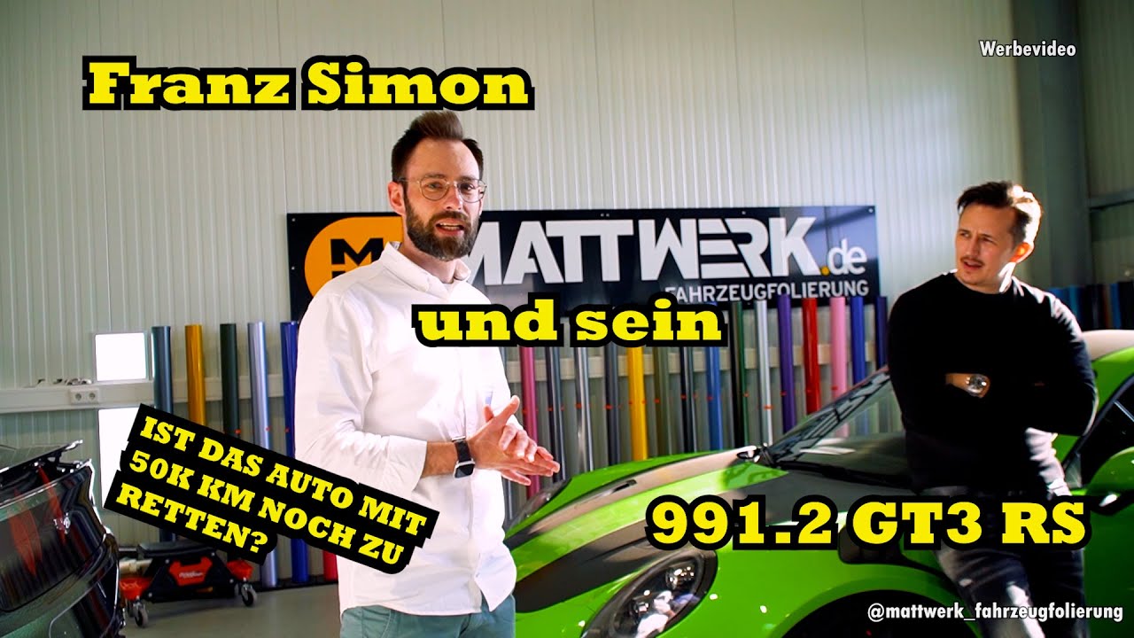 Franz Simon GT3 RS - konnten wir ihn retten? Detailing und Lackschutz Folierung nach 50tkm!