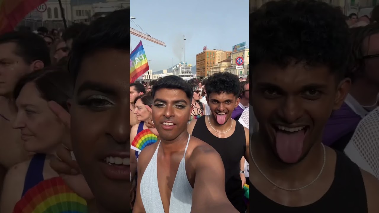 Napoli Pride 2024 🏳️&zwj;🌈Thousands of people celebrating theirselves & manifesting for equality 🫶