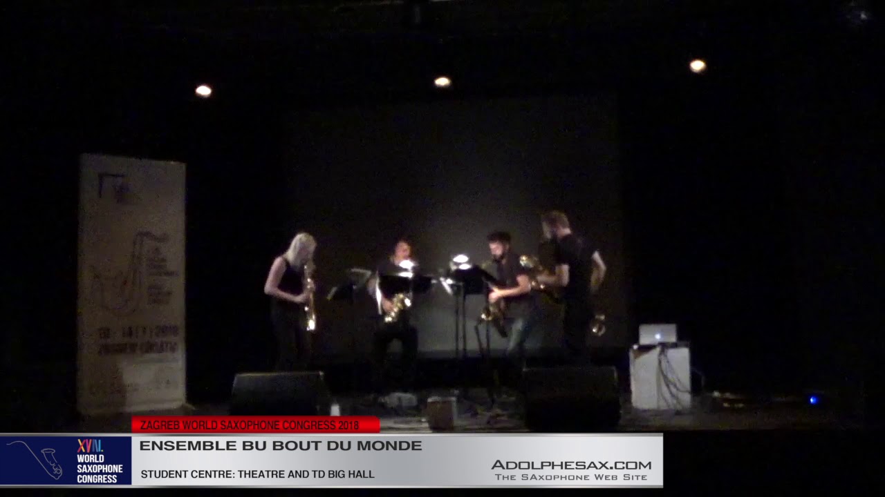Black under White Brigtness by Daniel Cabanzo   Ensemble du Bout du Monde  XVIII World Sax Congress