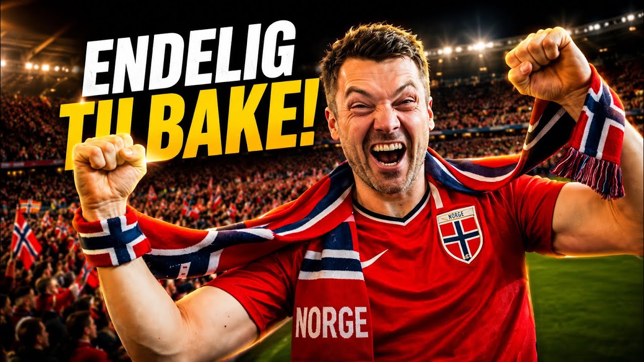 Norge skal til VM i 2026🤩🇳🇴