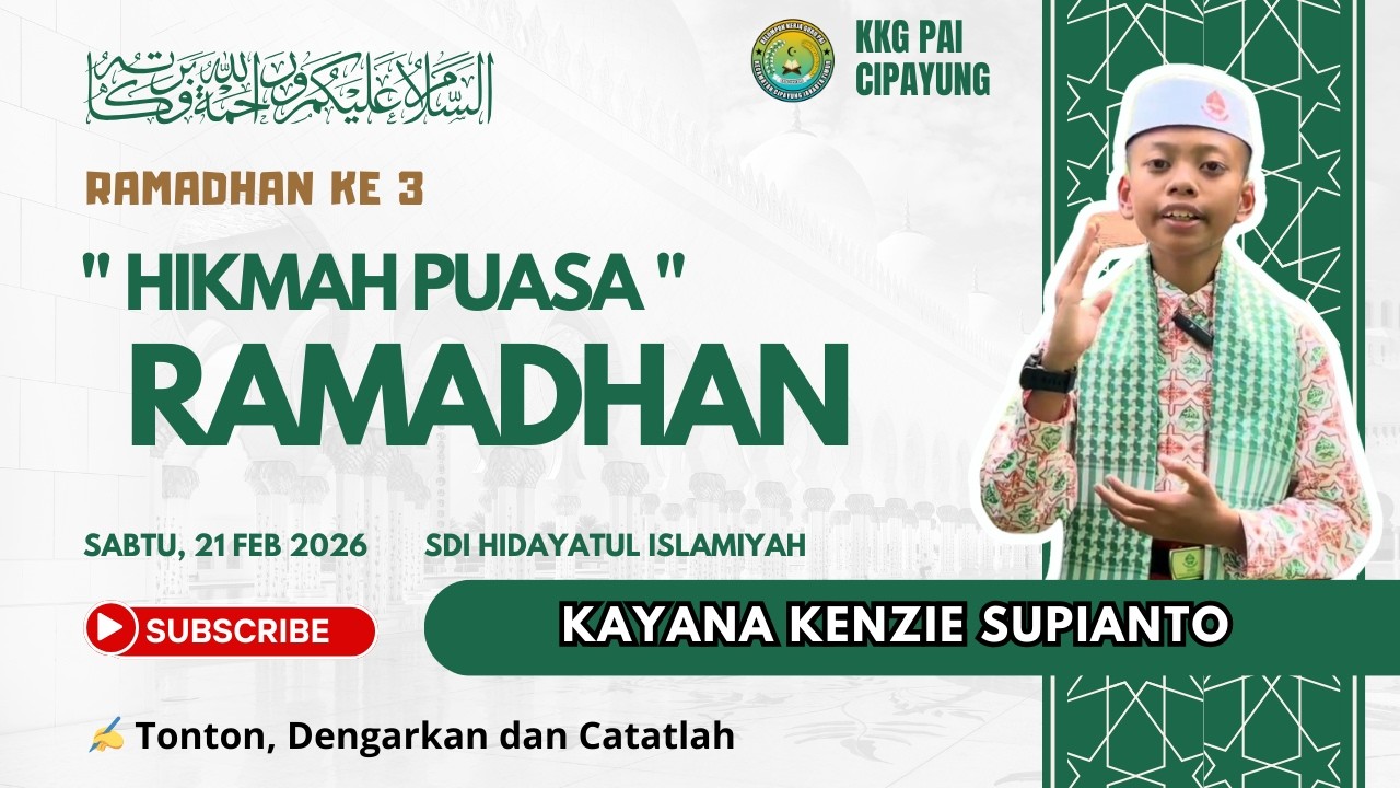 Kultum Ramadhan 3 I 