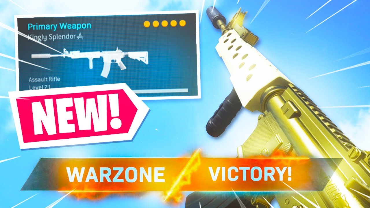 the NEW NO RECOIL M4A1 is BROKEN in Warzone! (Modern Warfare Warzone)