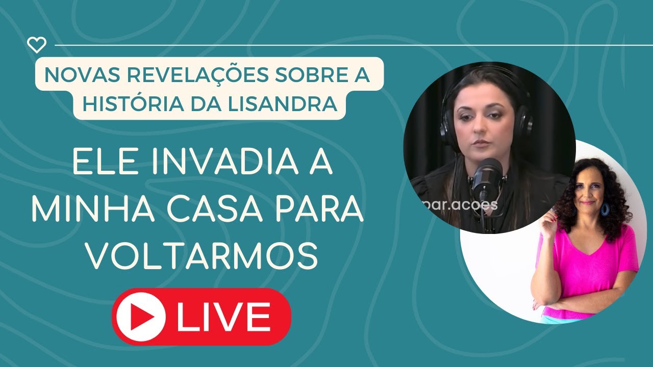 ELE INVADIA MINHA CASA PARA VOLTAR