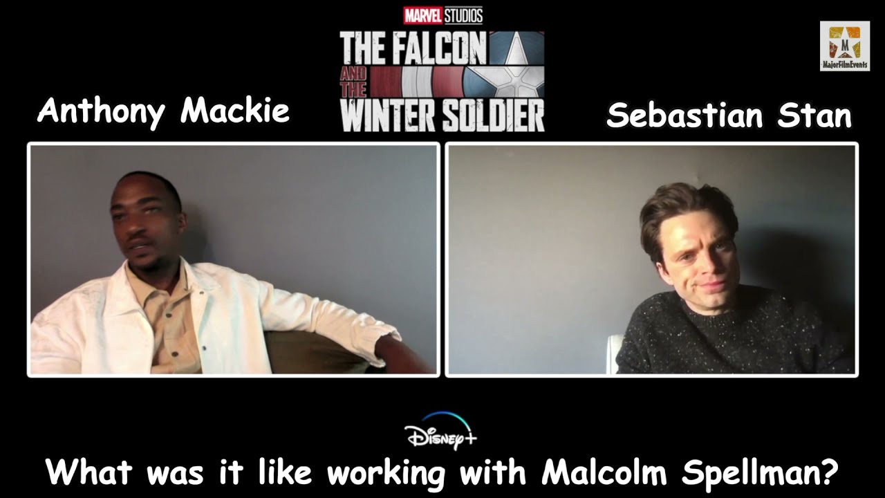 THE FALCON AND THE WINTER SOLDIER - Interviews with Anthony Mackie & Sebastian Stan