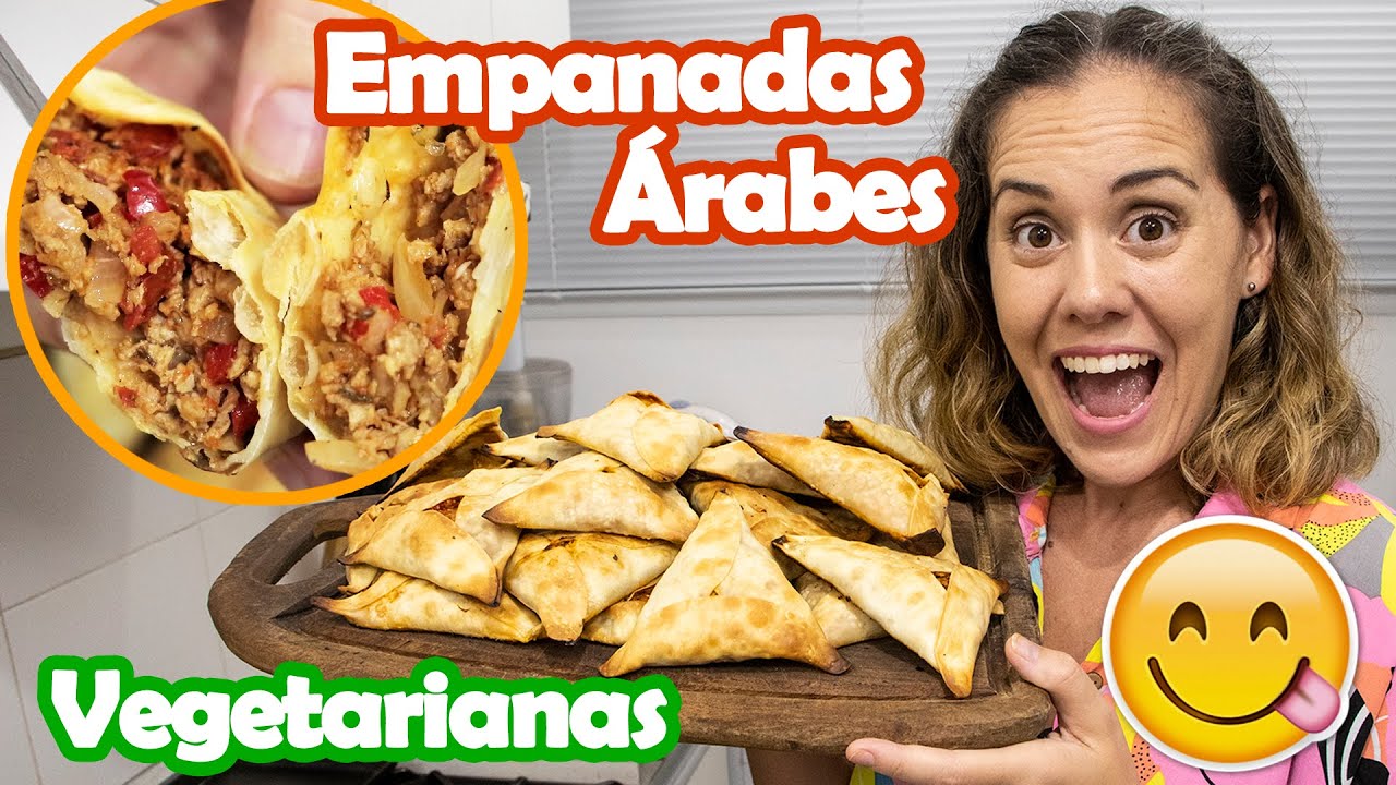 EMPANADAS ÁRABES VEGETARIANAS 😋 Lo más rico que vas a probar!!