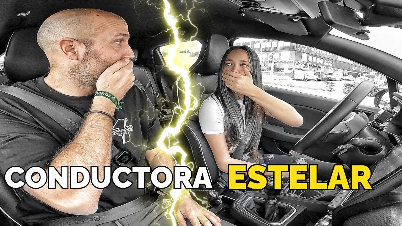 Con SOLO 14 años CONDUCE como una EXPERTA🛑 aprende a CONDUCIR un COCHE desde CERO