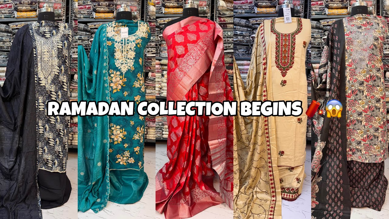 RAMAZAN SALE STARTED | COTTON EMBROIDERY ARTICLES 😍👌🧨
