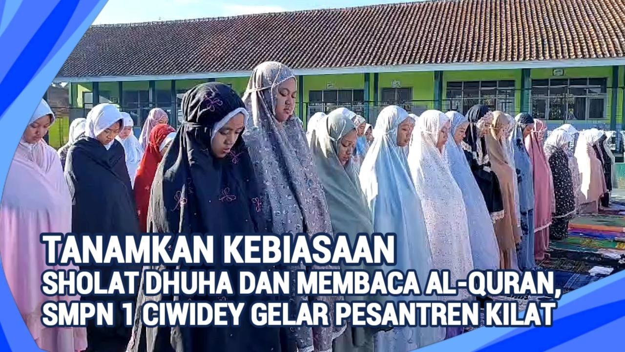 Pesantren Kilat SMPN 1 Ciwidey Tanamkan Tauhid dan Karakter di Bulan Ramadhan