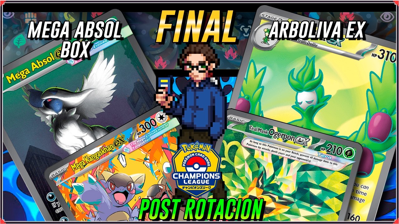 FINAL TCG POKEMON Champions Fukuoka en ESPAÑOL | Mega Absol BOX vs Arboliva ex