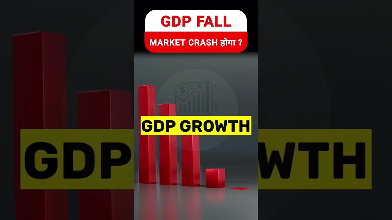 "India GDP Crash? Shocking Impact on Stock Market! | Beginner's Guide to Survive Market Collapse"