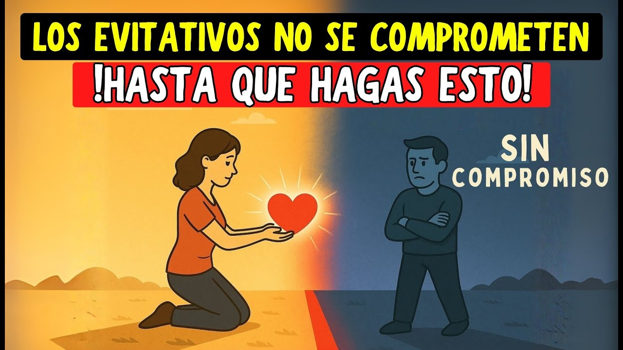Los Evitativos NUNCA Se Comprometen !HASTA QUE HAGAS ESTO!