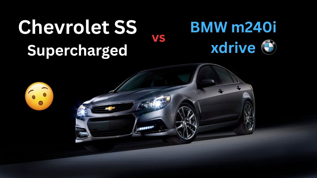 Supercharged Chevy SS vs 17 BMW m240, roll race!