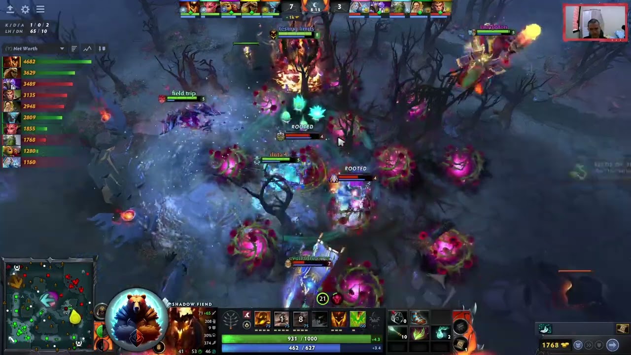 WATSON SHADOW FIEND THE MIDLANER PERSPECTIVE - DOTA 2 PATCH 7.36B