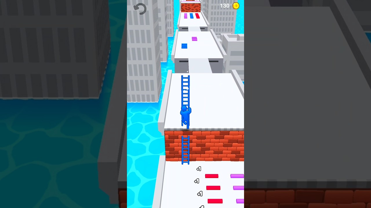 Ladder Master #rabbitrushz #rabbitrushgameplays #rabbitrushgames #games #shorts