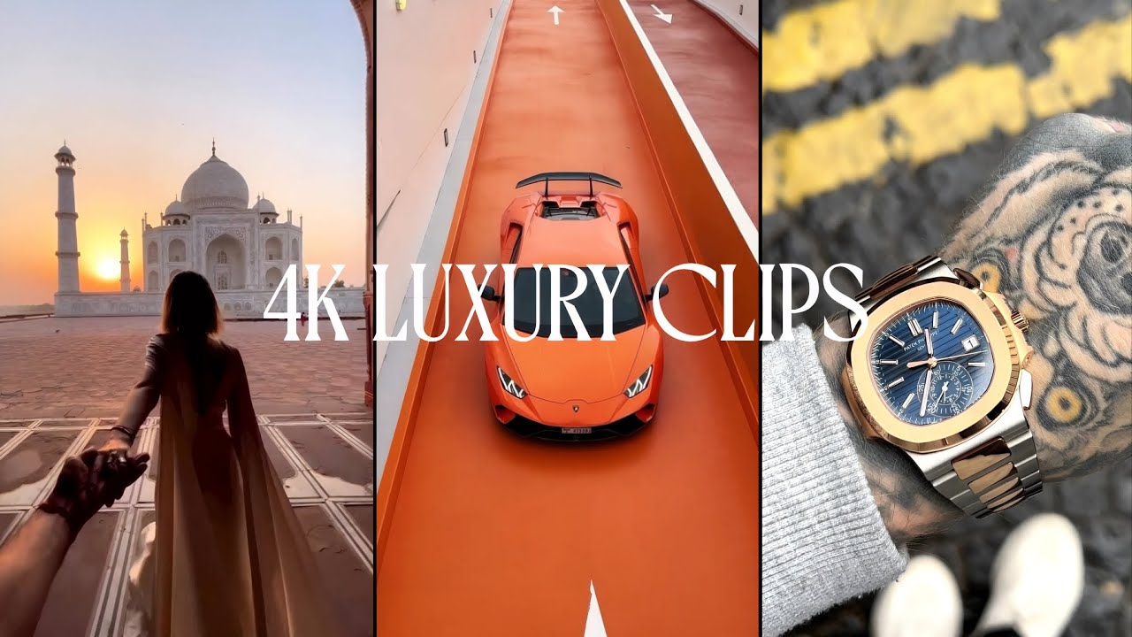 FREE 4K Luxury Aesthetic Clips for TikTok, Instagram Reels & YouTube Shorts (No Copyright)