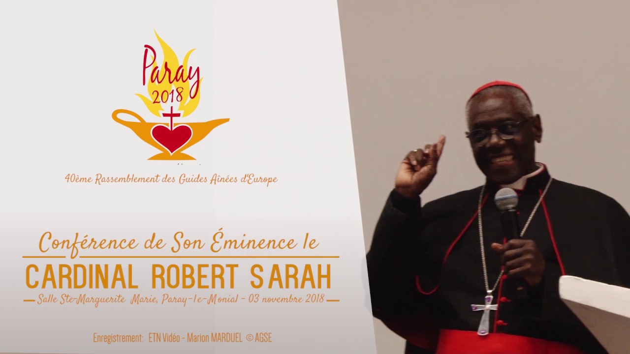 Paray 2018 - Conférence du Cardinal Sarah