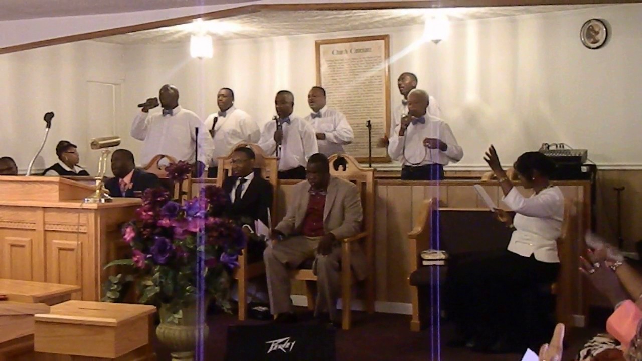 New  Bethel Male Choir singing I'm Depending on you by Shawn Jones and the Believer