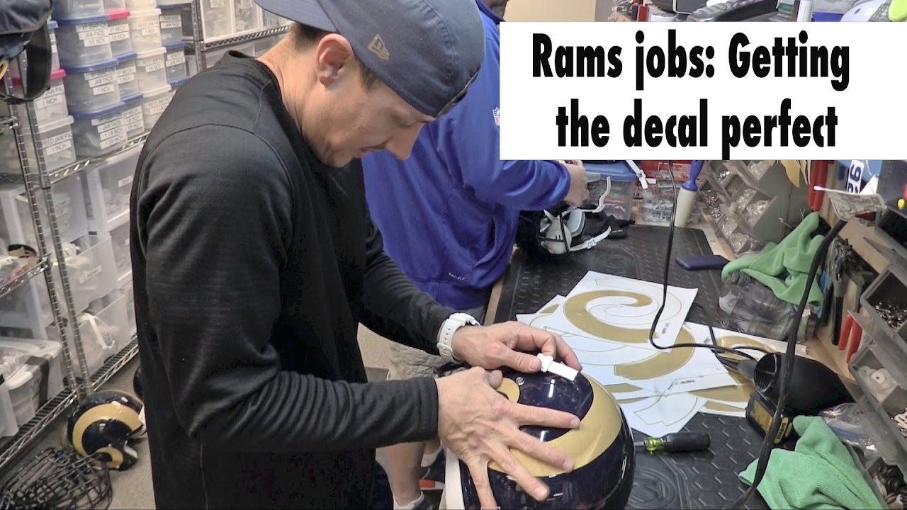Rams Equipment Manager Makes Players Look Sharp | Los Angeles Times