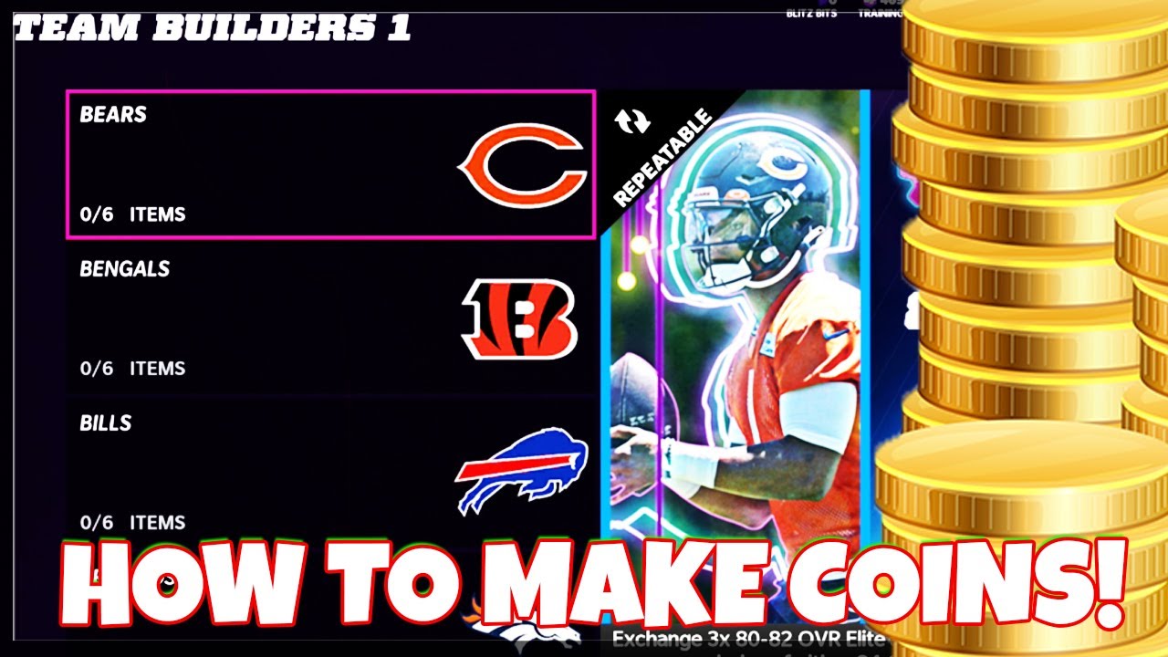HOW TO MAKE COINS OFF TEAM BUILDERS IN MUT 22! THESE SETS ARE SO PROFITABLE AGAIN! | MADDEN 22
