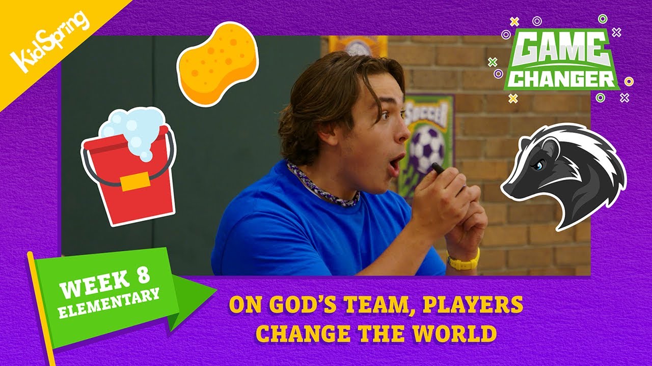 On God's Team, Players Change The World | Game Changer 2025 | Elementary Week 8