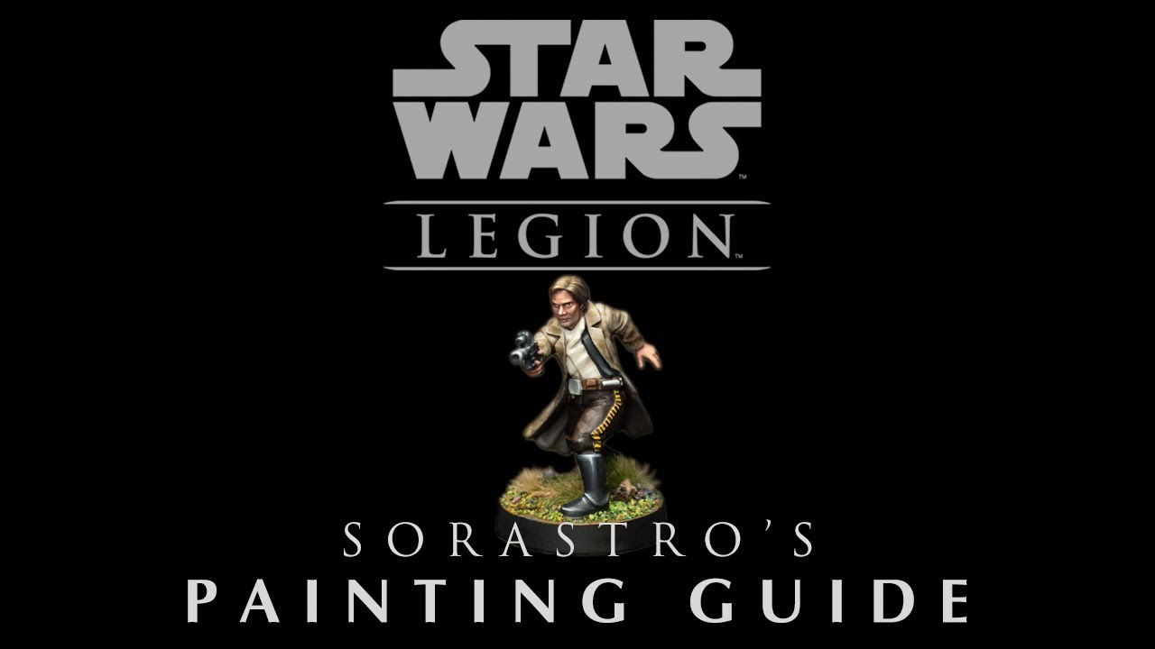 Star Wars: Legion: Руководство по покраске, эпизод 11: Хан Соло
