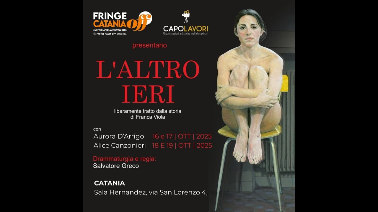 "L'ALTRO IERI", LA STORIA DI FRANCA VIOLA IN UN MONOLOGO DALLE TANTE VOCI