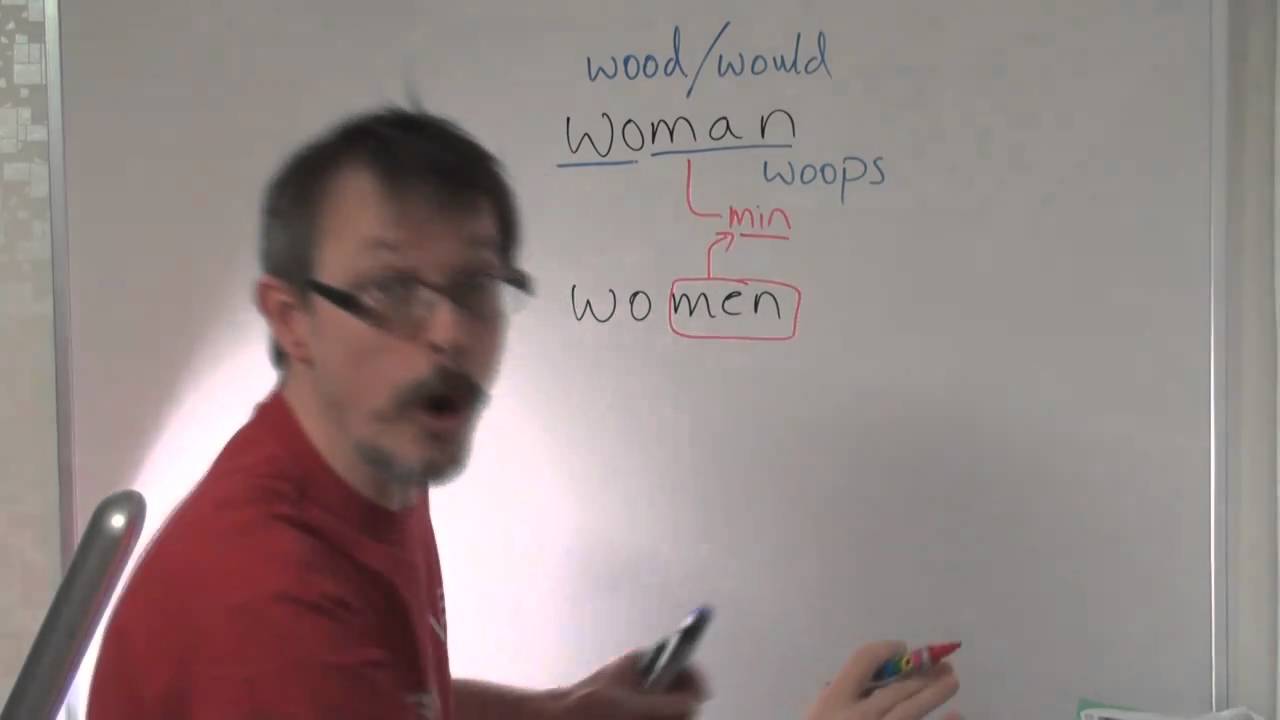 WOMAN vs WOMEN 영어공부 미국발음 American Pronunciation