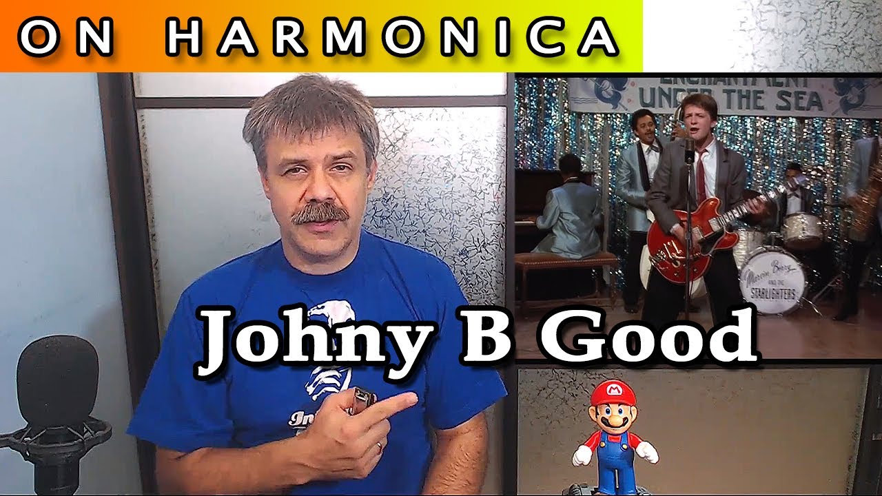 Johny B Good on harnonica