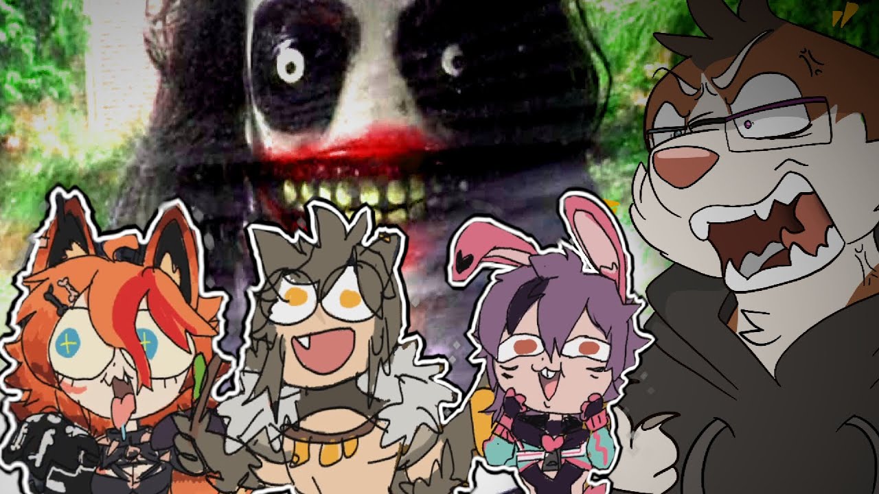 VTubers Explore the HORRORS of Jeff the Killer Creepypasta (ft. ShiaBun BasilWoof and BuffPup)