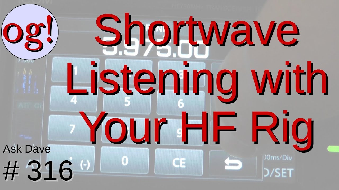 Shortwave Listening with your HF Transceiver (#316)
