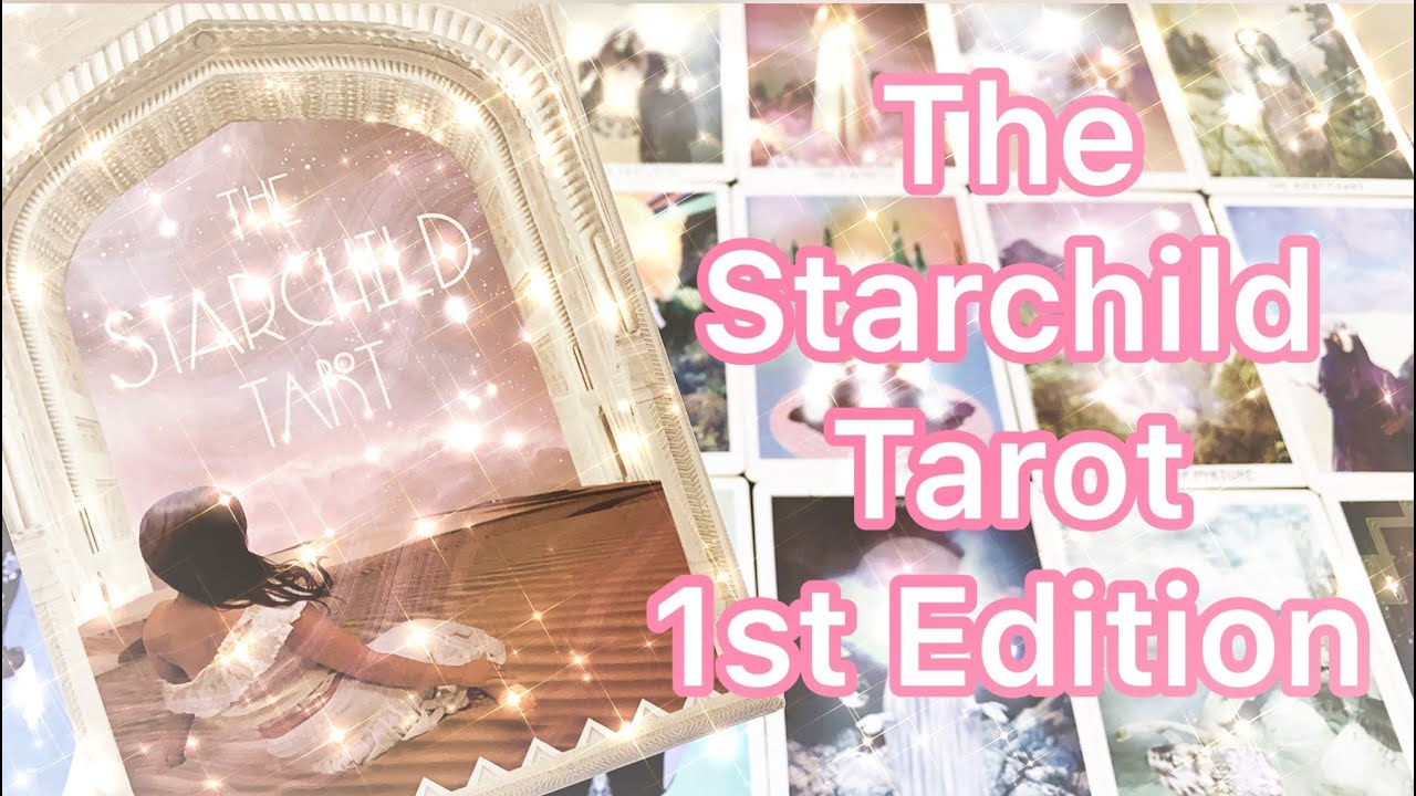 🌟開封動画🌟 The Starchild Tarot First Edition💫🪐 スターチャイルドタロット第１版復刻版✨ アカシックエディションとの比較🌟【選択式プチリーディングあり🍀】