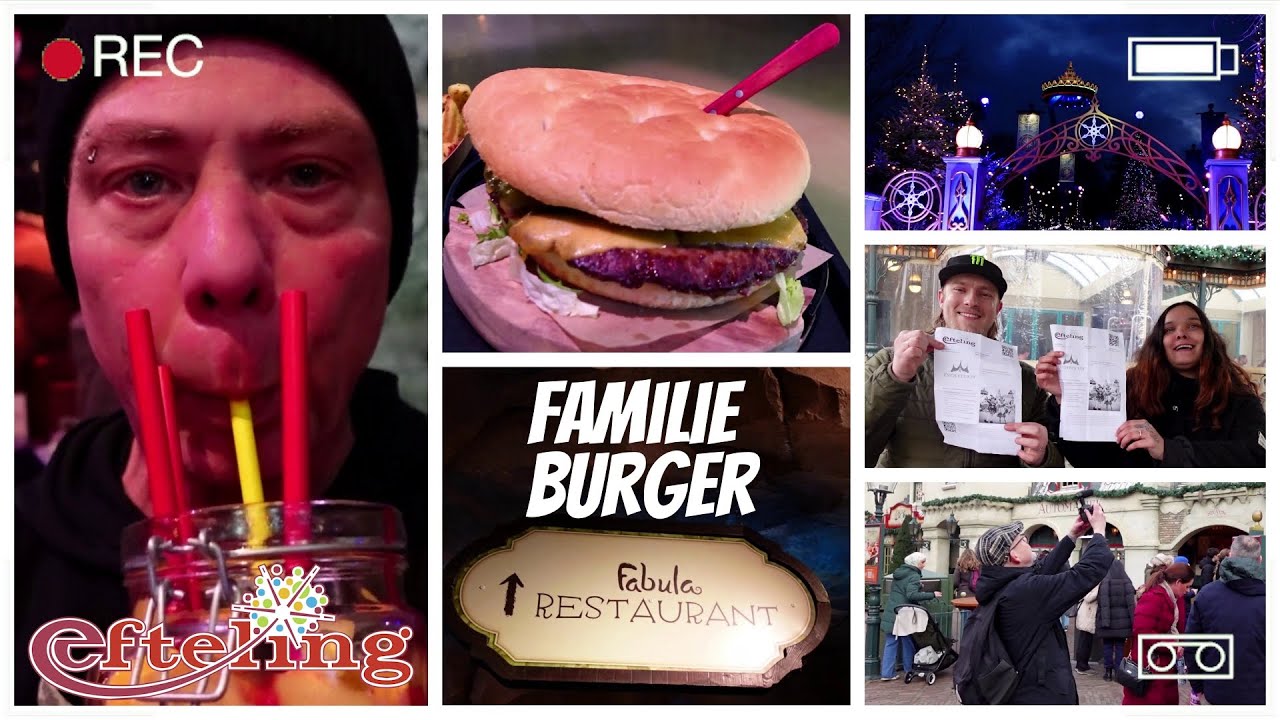Familie Burger van Fabula Restaurant | Eten & Drinken in De Efteling | Michell's Keuken
