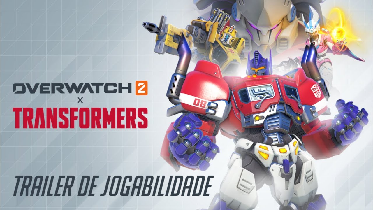 Overwatch 2 x TRANSFORMERS | Trailer de Jogabilidade