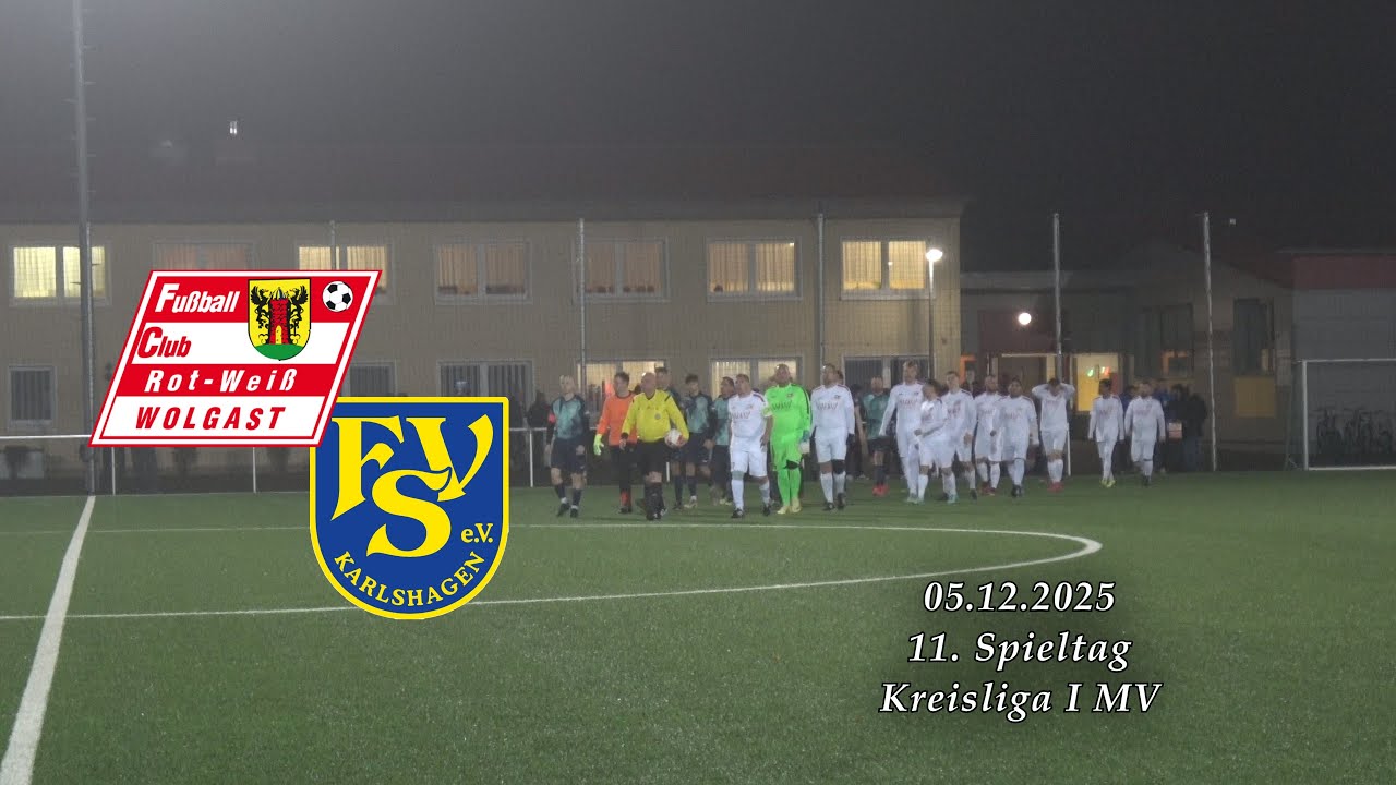 11.Spt. FC Rot-Weiß Wolgast II : FSV Karlshagen 7:0 KL MV
