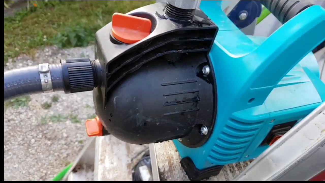 Amorçage d’une pompe à eau (de surface) 2/2